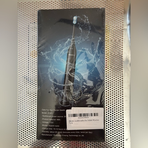 Souwing Electric Toothbrush with Smart Timer, Dupont Bristle, IPX8 Waterproof - Picture 2 of 9